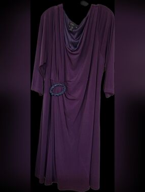 Igigi Deep Purple Dress Top 26/28 Plus Size